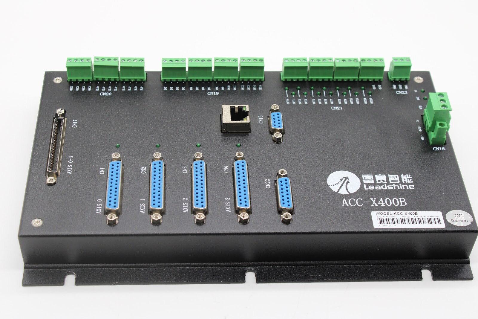 Leadshine ACC-X400B Intelligent Driver W/ Leadshine DMC-A00 Card - Missing Cable