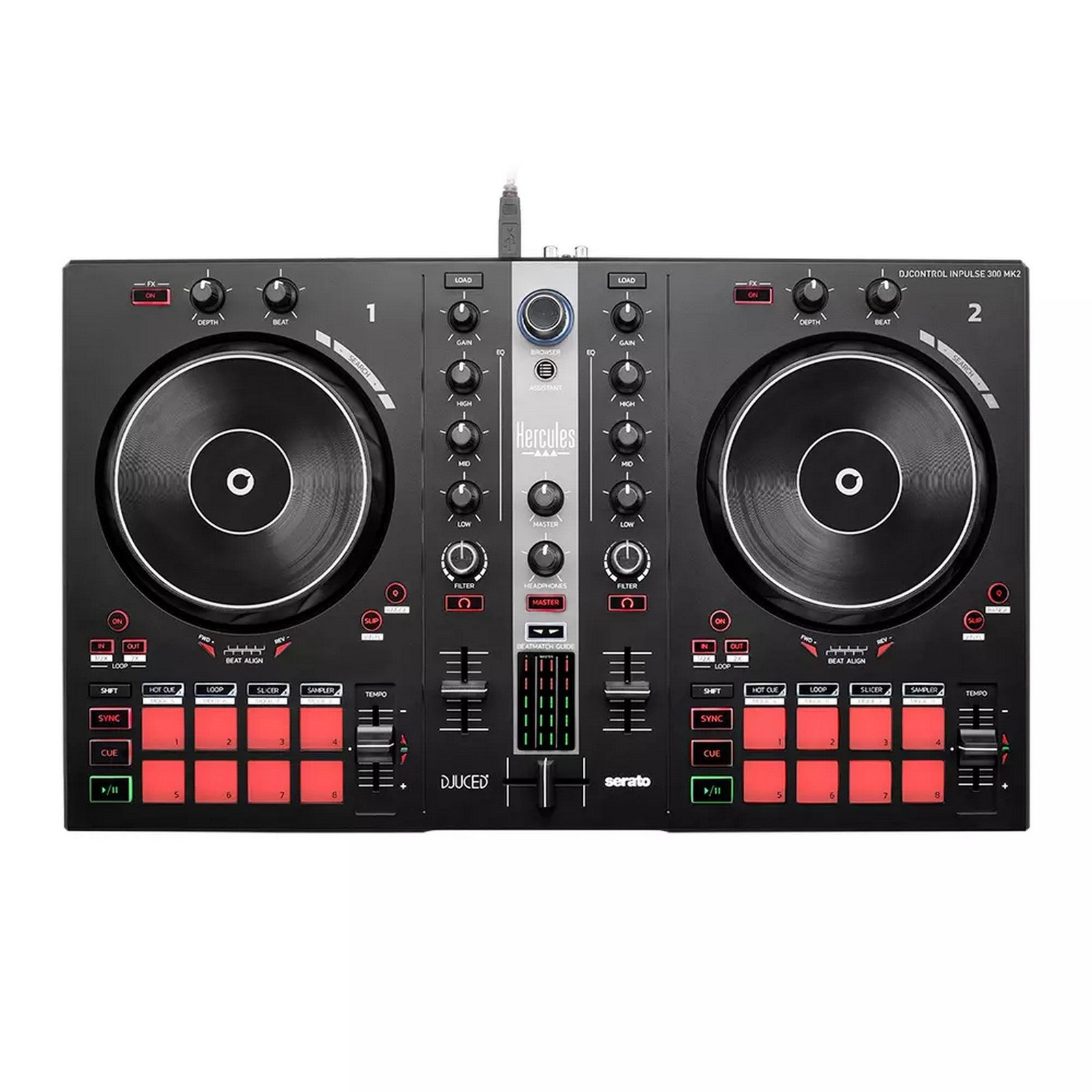 Hercules DJ Essential DJControl Inpulse 300 Controller Kit