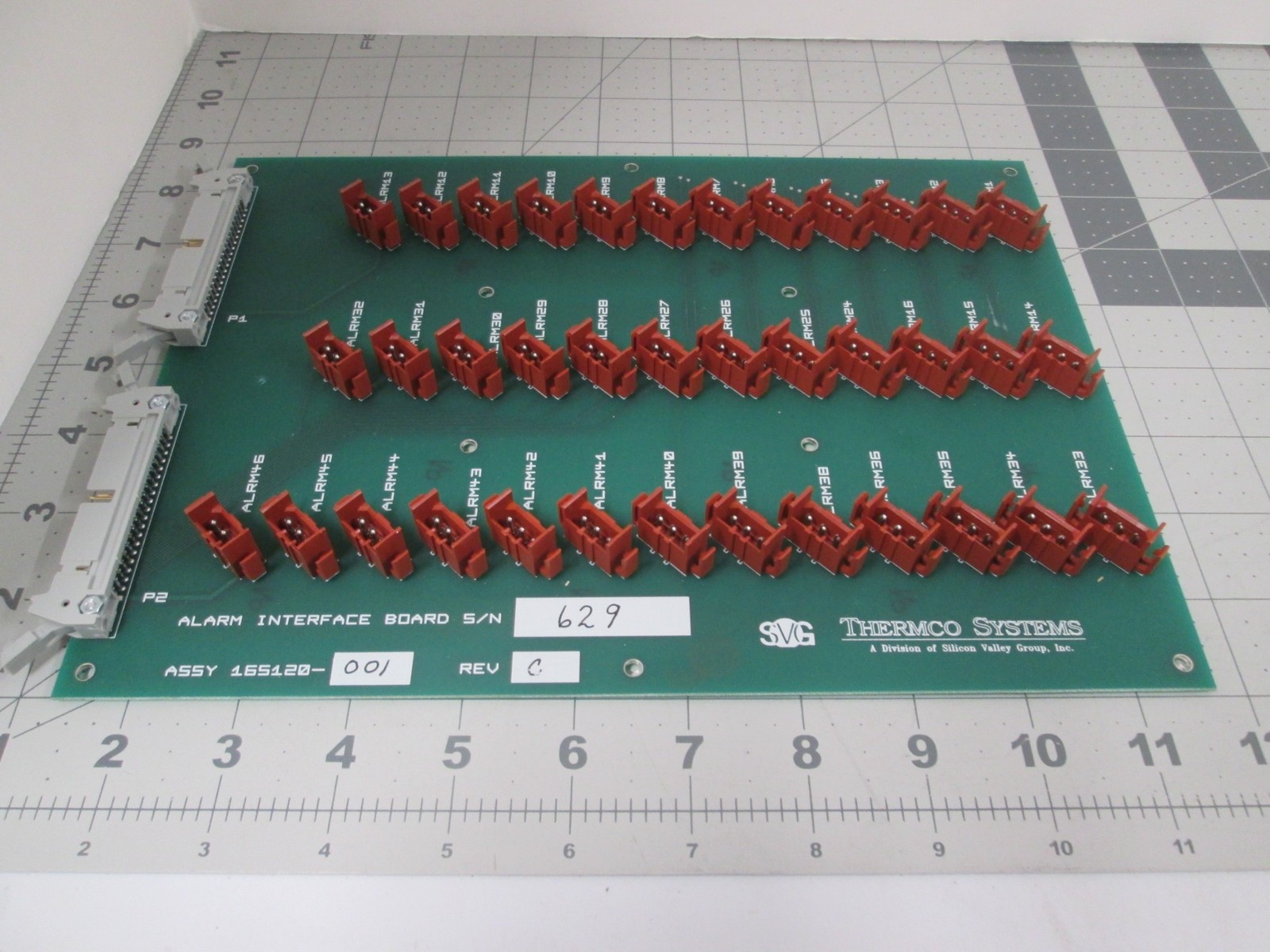 SVG Thermco, 155120-001, Alarm Interface Board PCB Assy, New
