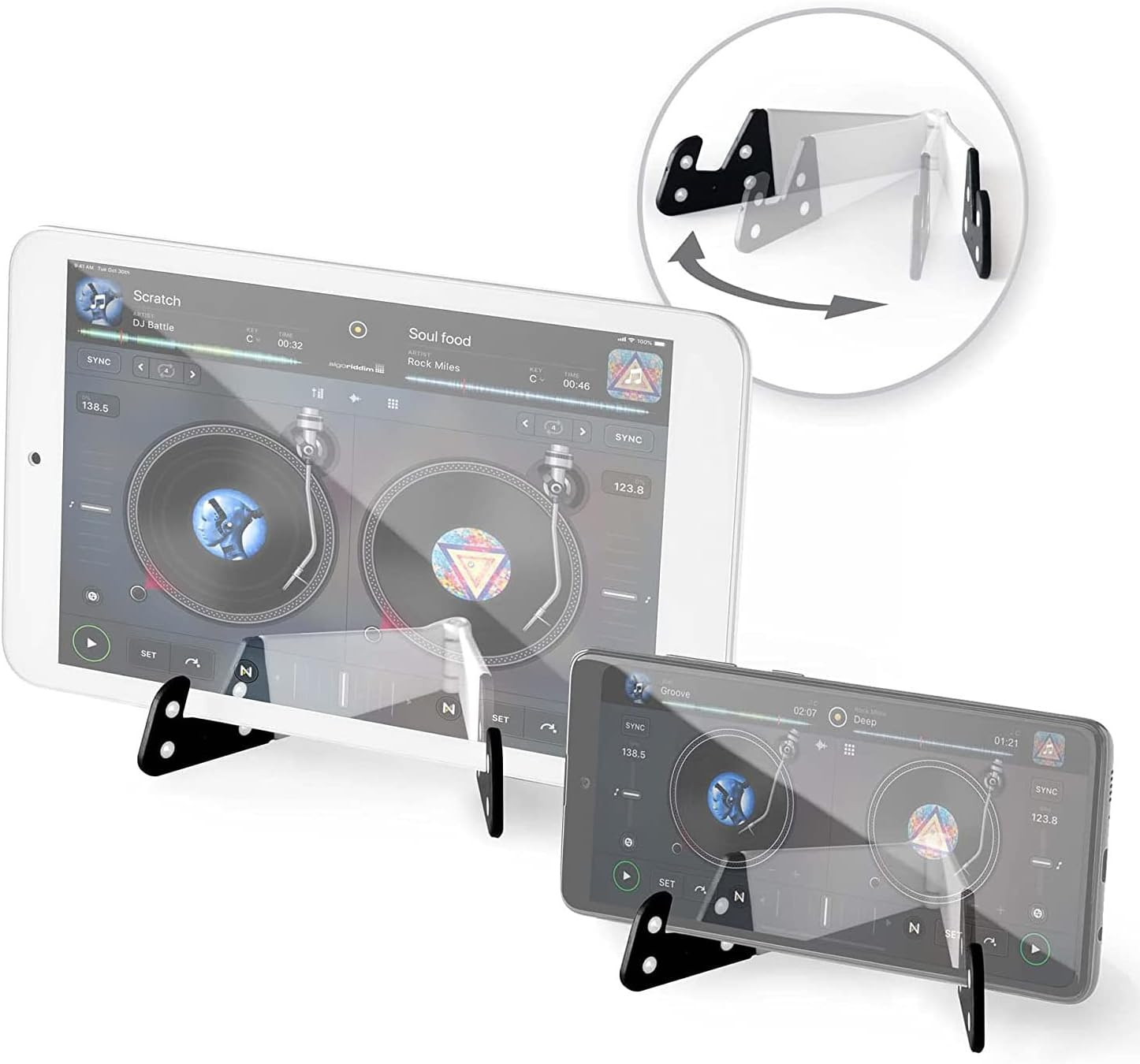 Djcontrol Mix – Bluetooth Wireless DJ Controller for Smartphones (Ios and Androi