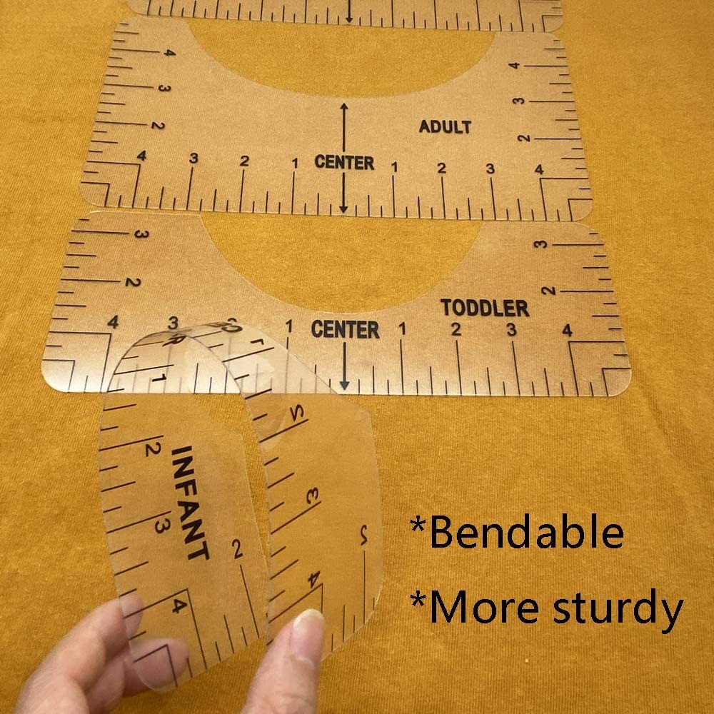 T-Shirt Ruler Guide Alignment Tool for Vinyl, Alignment Tool for T Shirt2222