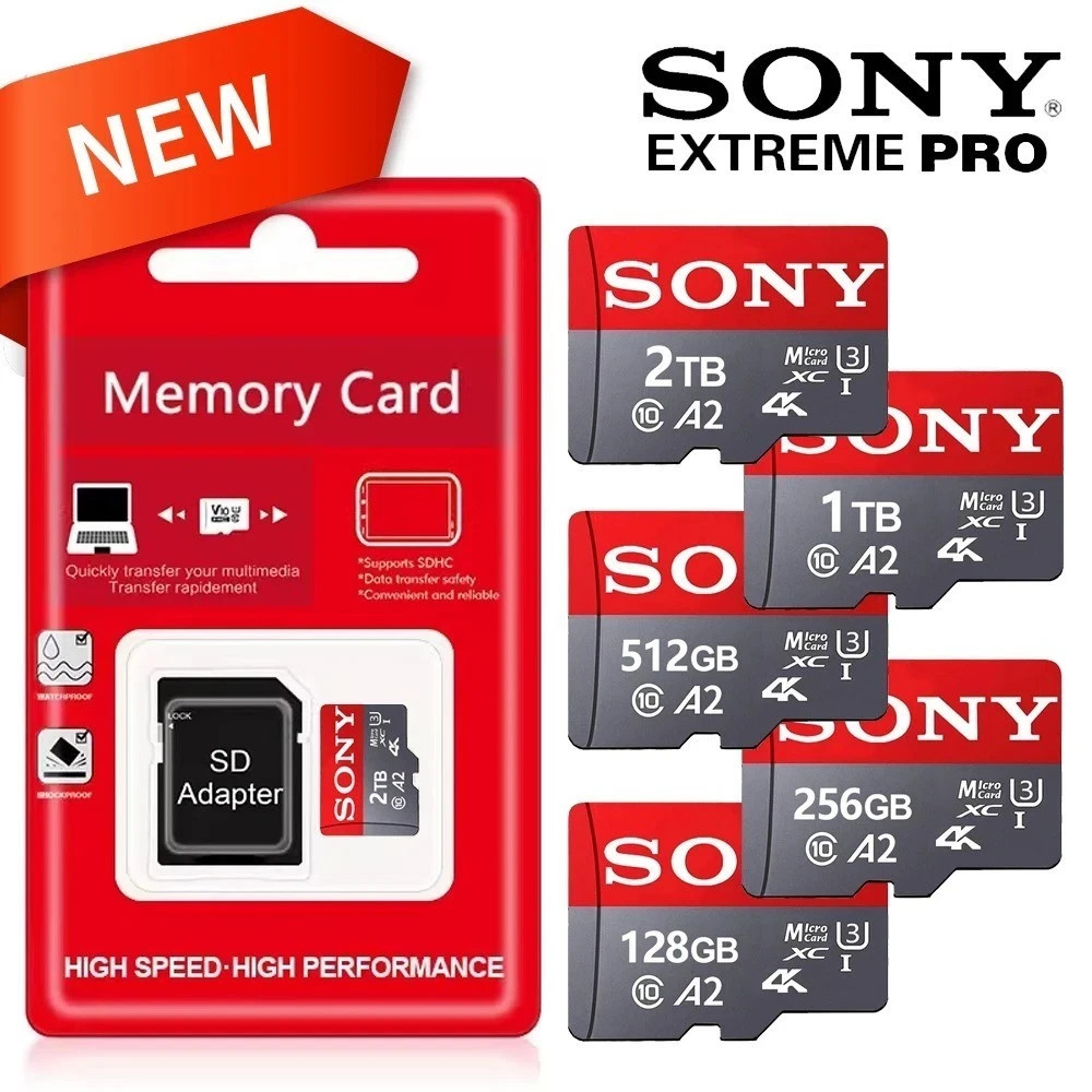 512GB Micro SD Card Memory Card Class 10 A2 fr Camera Phones SD Card & Adapter
