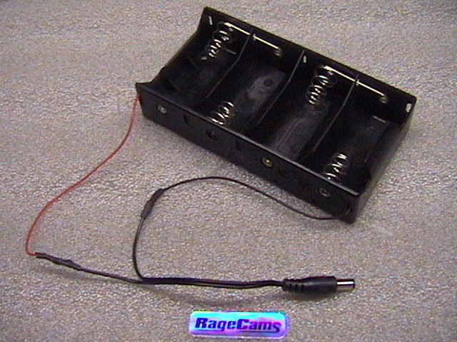 4D BATTERY PACK DC EXTENDED POWER BACKUP 5v DC for Lawmate PV500 PV500evo PV1000