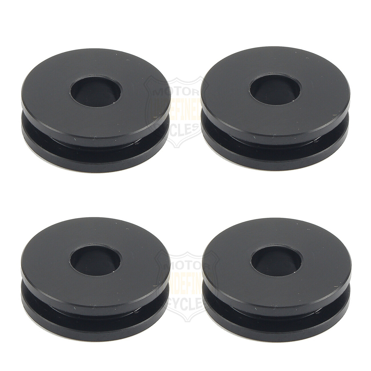 4X Detachable Windshield Mounting Bushing Grommets For H-D Heritage Softail POM