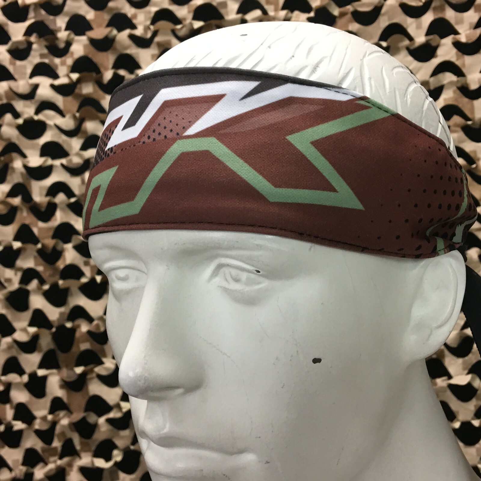 NEW HK Army Headband - Retro Edge Brown/Olive