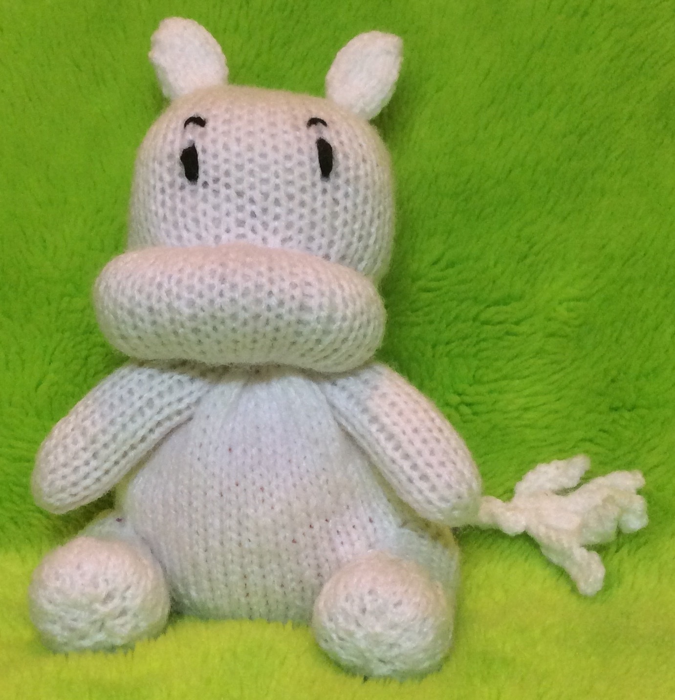 KNITTING PATTERN - Moomin inspired chocolate orange cover / 17 cms toy