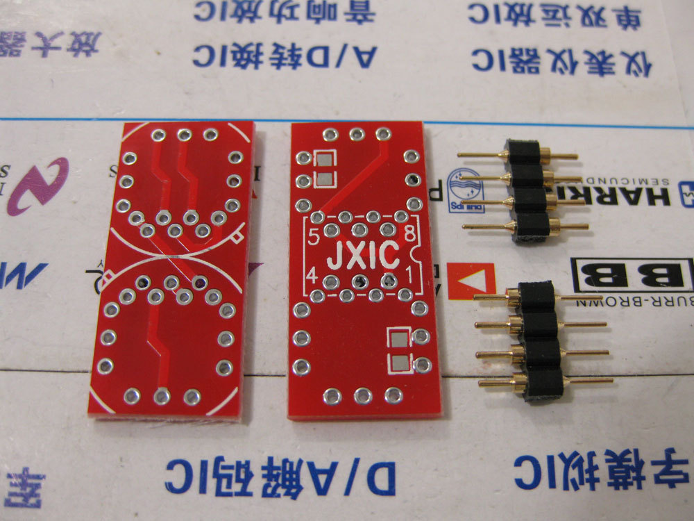 1x Dual Metal Can to DIP adapter Dual to Mono OPAMP Converter DIY Fit for LH0032