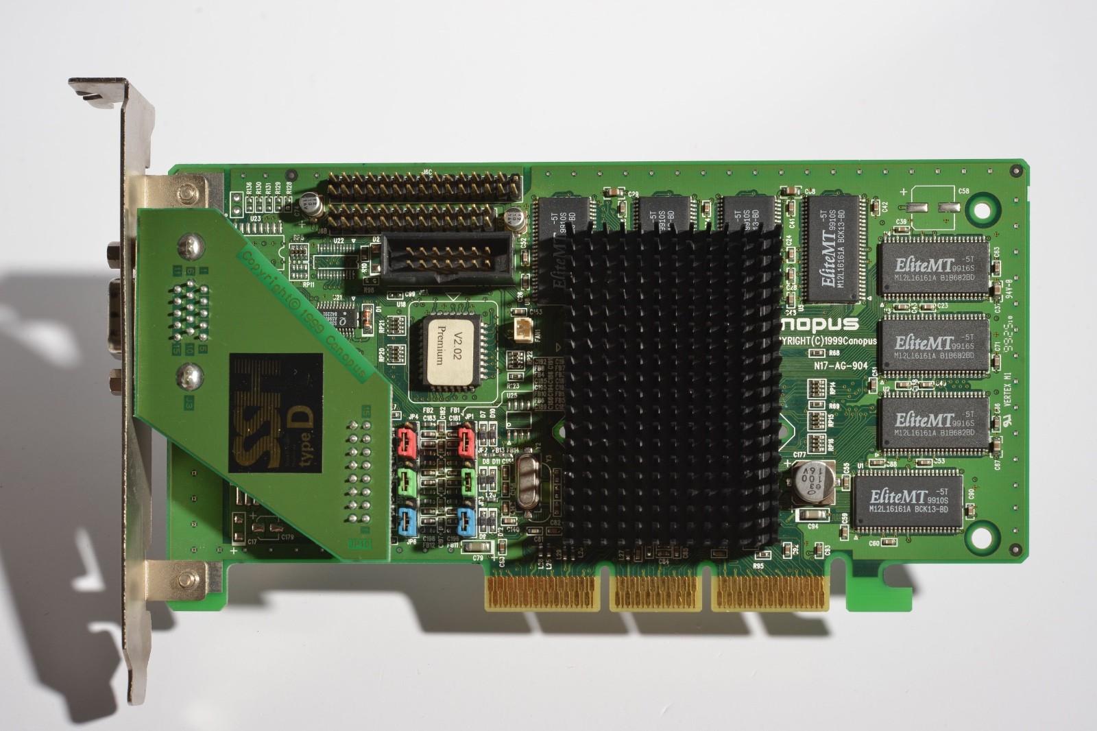 Canopus SPECTRA 5400 Premium Edition AGP 32MB RIVA TNT2 Ultra SSH Type D