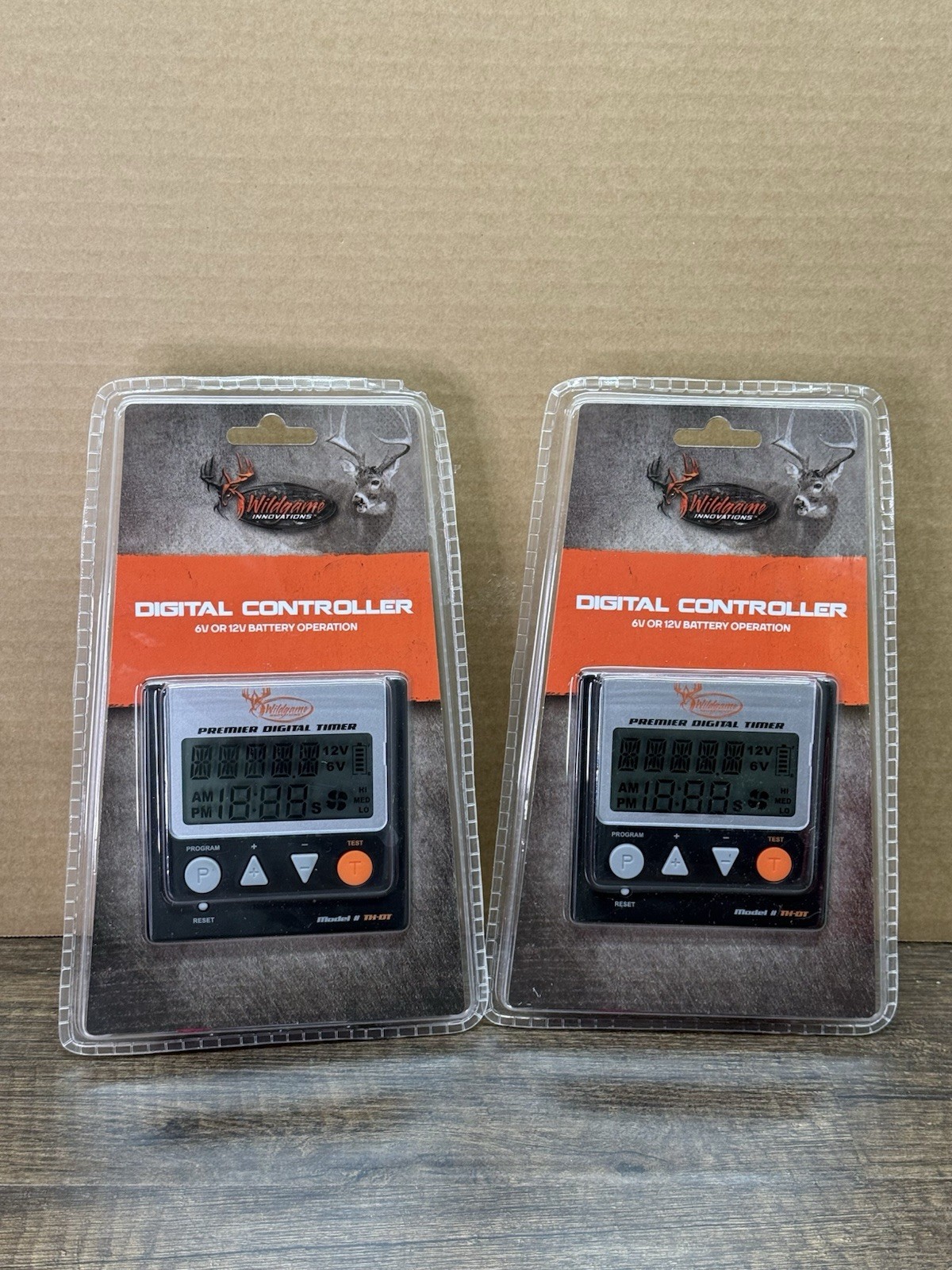 2 Wildgame Innovations Digital Timer for Deer Feeders 6V or 12V TH-DT New
