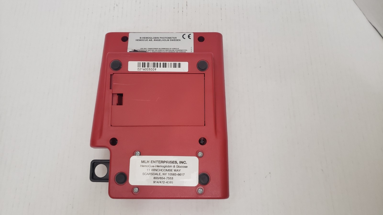 HEMOCUE B-HEMOGLOBIN BLOOD ANALYZER