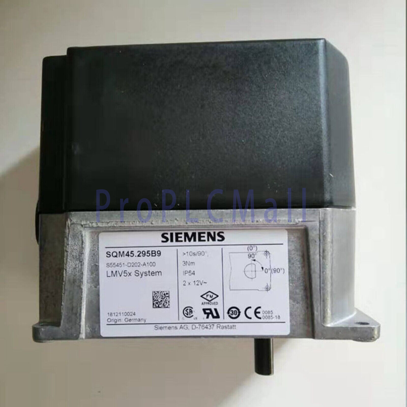 New In Box SIEMENS SQM45.295B9 Combustion Actuator~