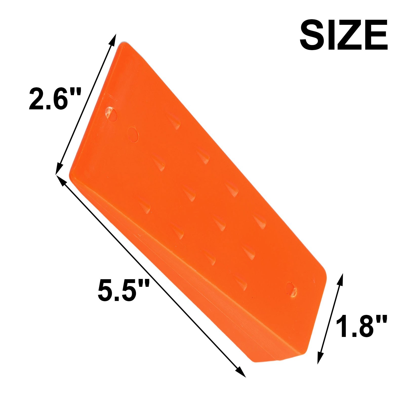 Tree Felling Wedges with Spikes for Safe Tree Cutting with Storage Bag