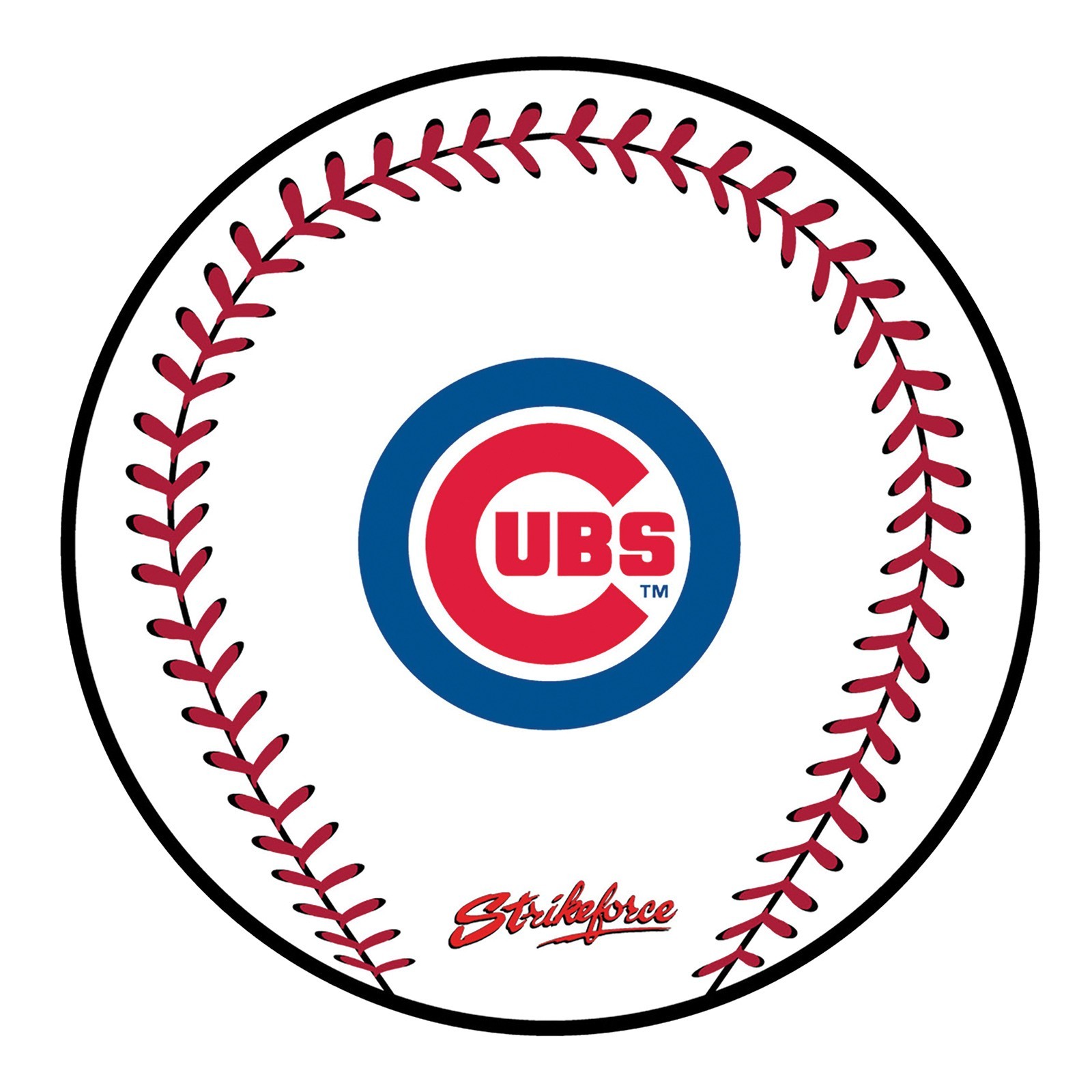 KR Strikeforce MLB Chicago Cubs Round Rubber Bowling Shammy