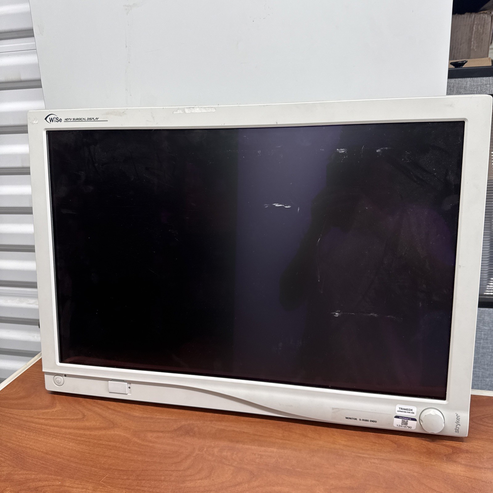 Stryker Wise 26" HDTV Surgical Display 0240030970 (No Power Supply) UNTESTED