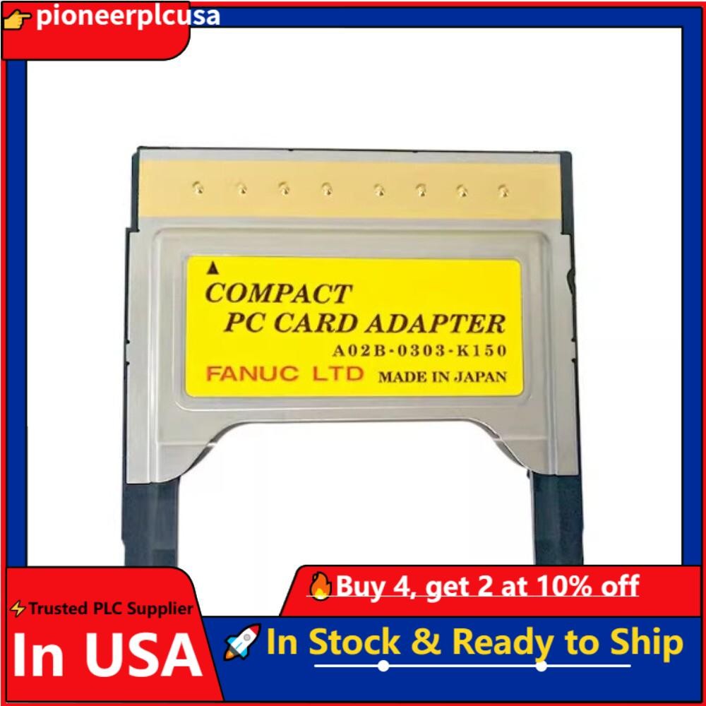 New CF Card Slot FANUC A02B-0303-K150 Pcmcia Card Compact PC Card Adapter