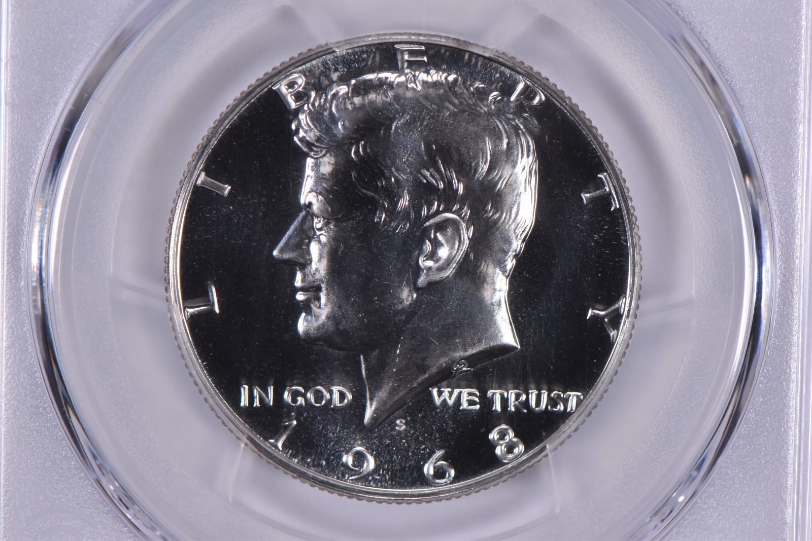 1968-S Kennedy Half Dollar PR69 PCGS Blue Label