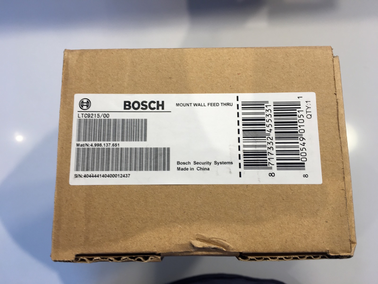 Bosch KBE-498V75-20 High Resolution Day/Night IP Camera
