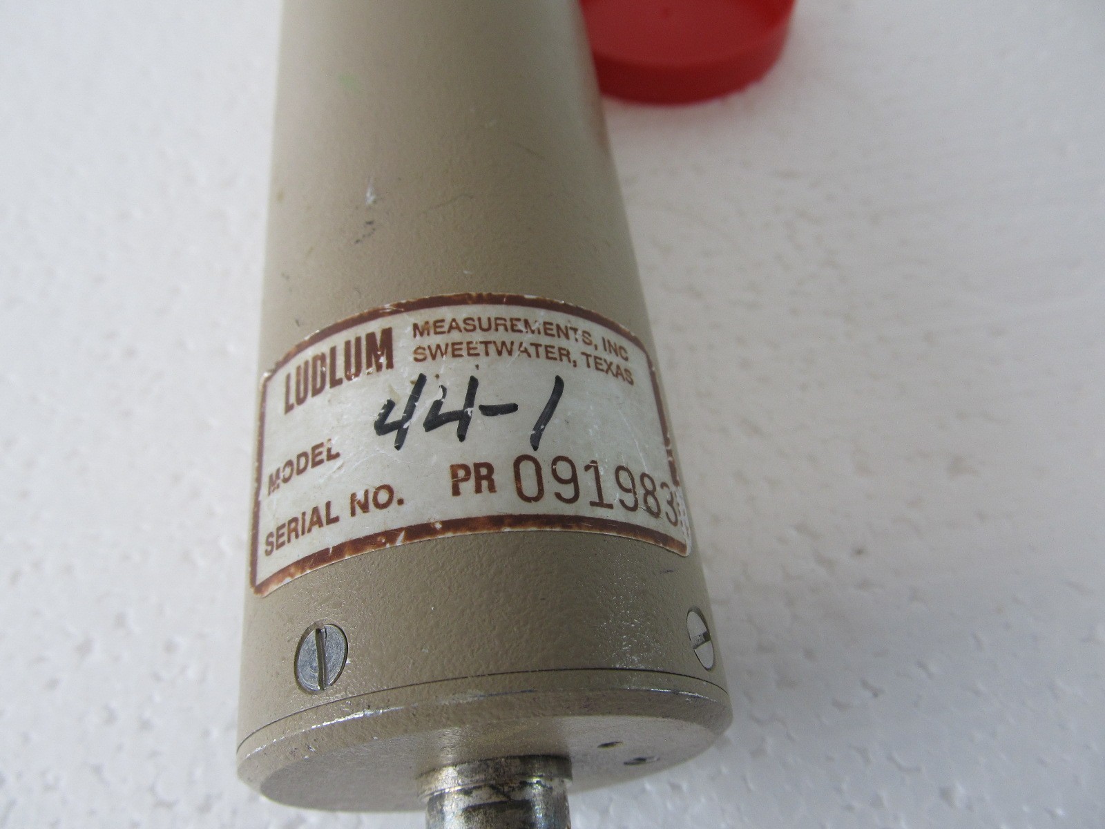 Ludlum 44-1 Beta Scintillator Probe