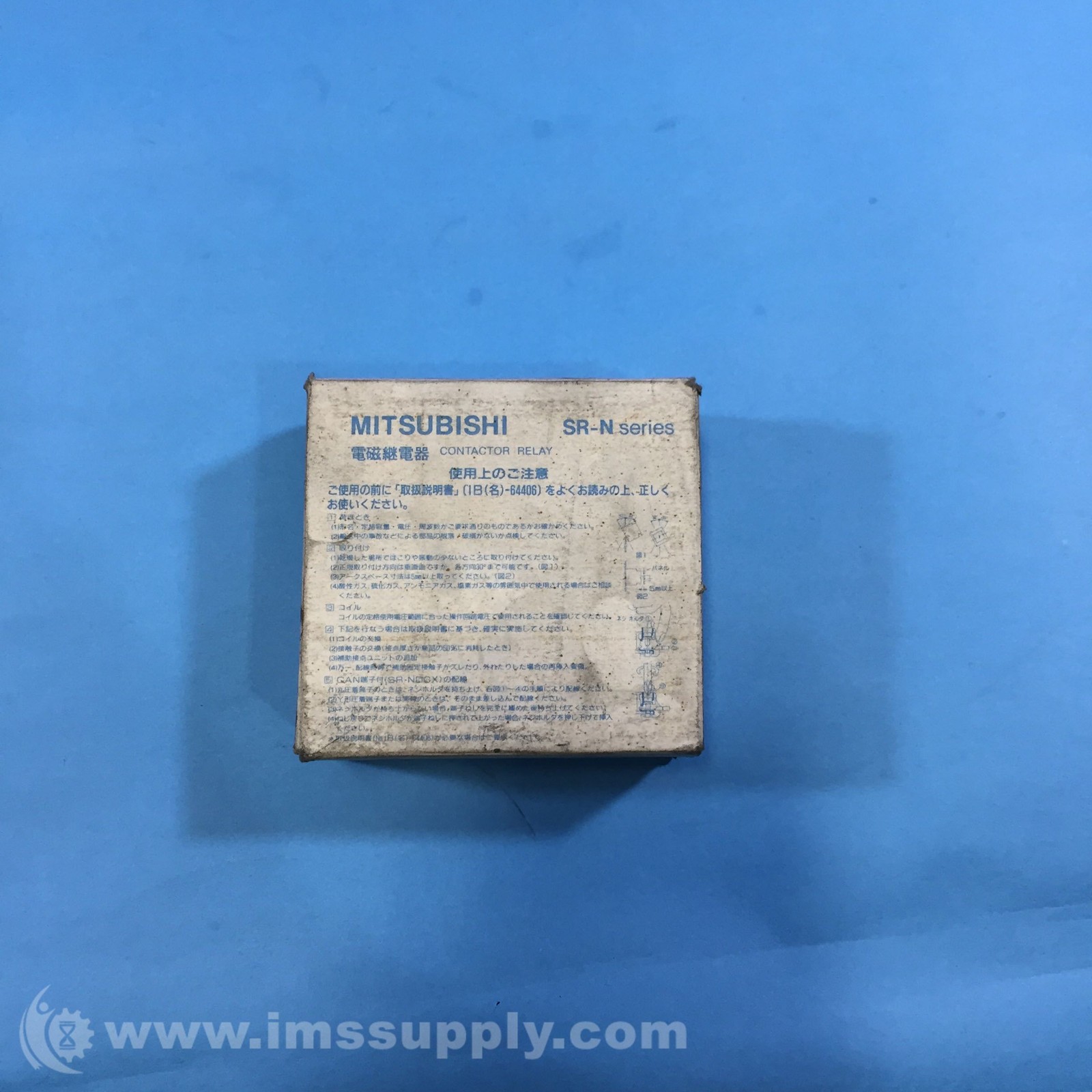 Mitsubishi SR-N4 Contactor, 110-120 VAC FNOB