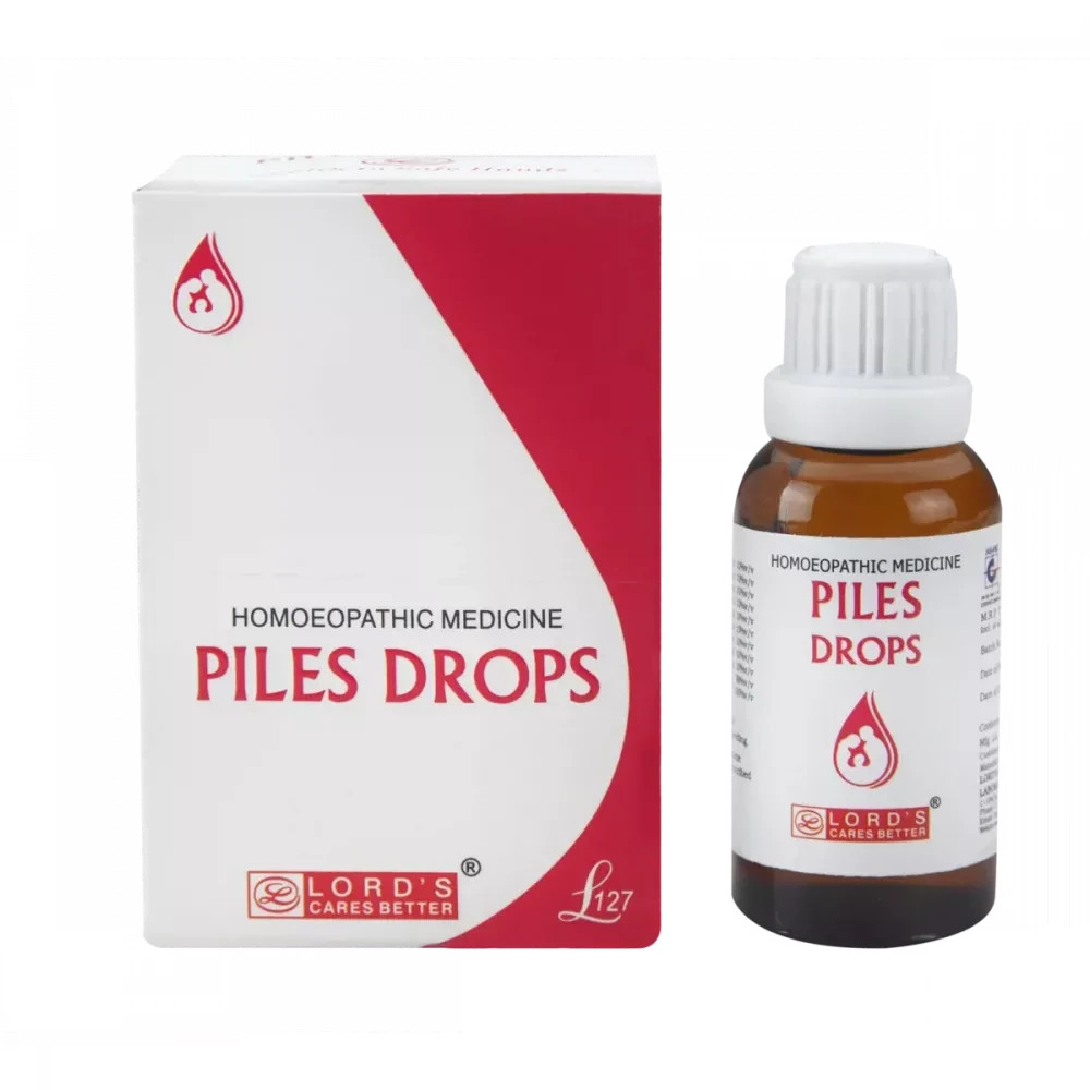 Lords Piles Drops (30ml) Homeopathic Drop Free Shipping