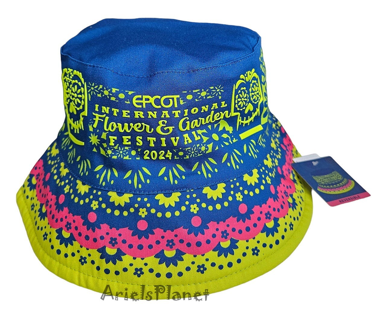 Disney Parks The Flower & Garden Festival Coco Reversible Sun Bucket Hat