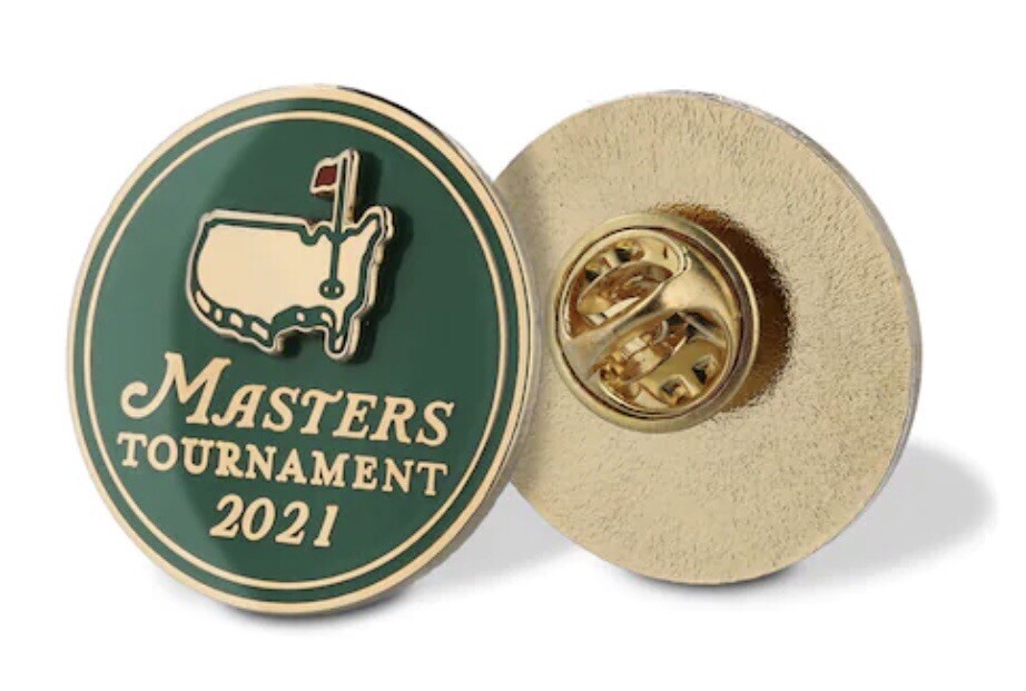 Official 2021 Masters Tournament Pin Hideki Matsuyama Augusta National Golf Club