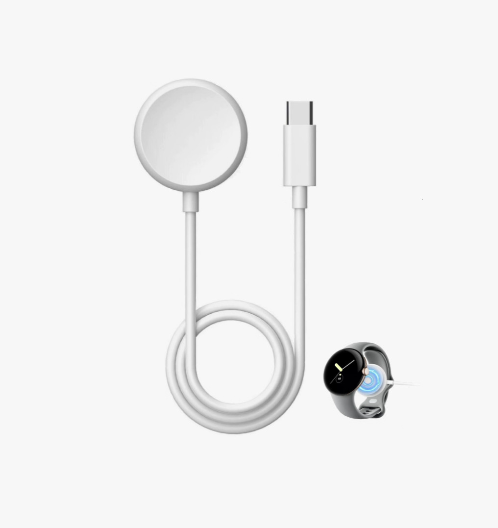 For Google Pixel Watch1 Magnetic Watch Charger USB-C Smartwatch Charging Cable