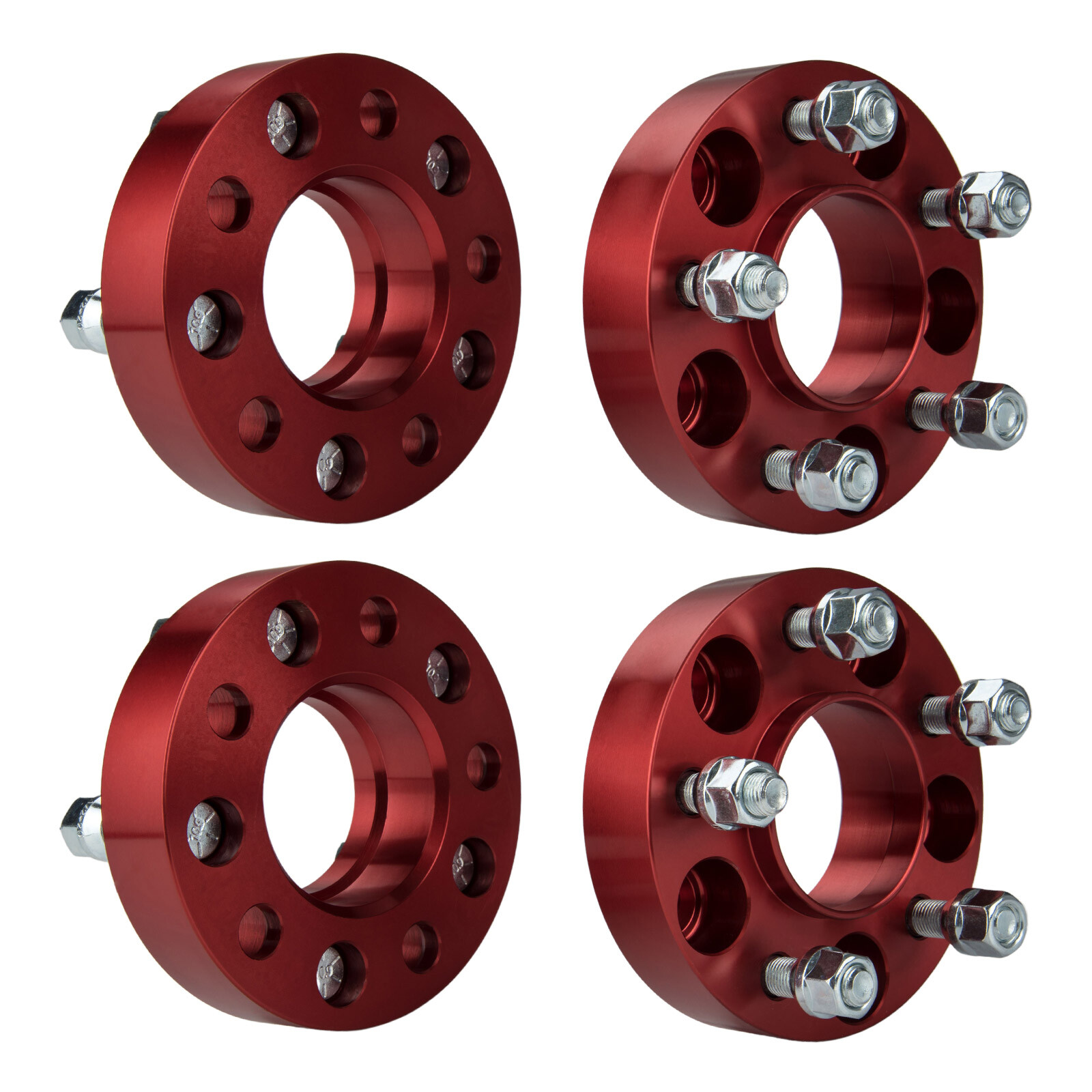 4X 5x4.5 1.25" Hubcentric Wheel Spacers 1/2"x20 For Jeep Cherokee Wrangler TJ XJ