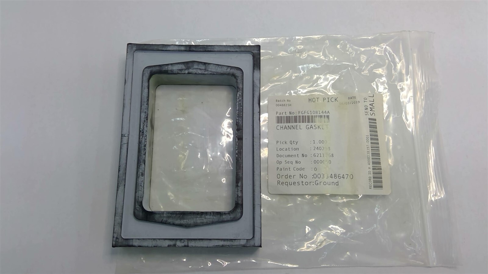 FGFG10B144A Channel Gasket