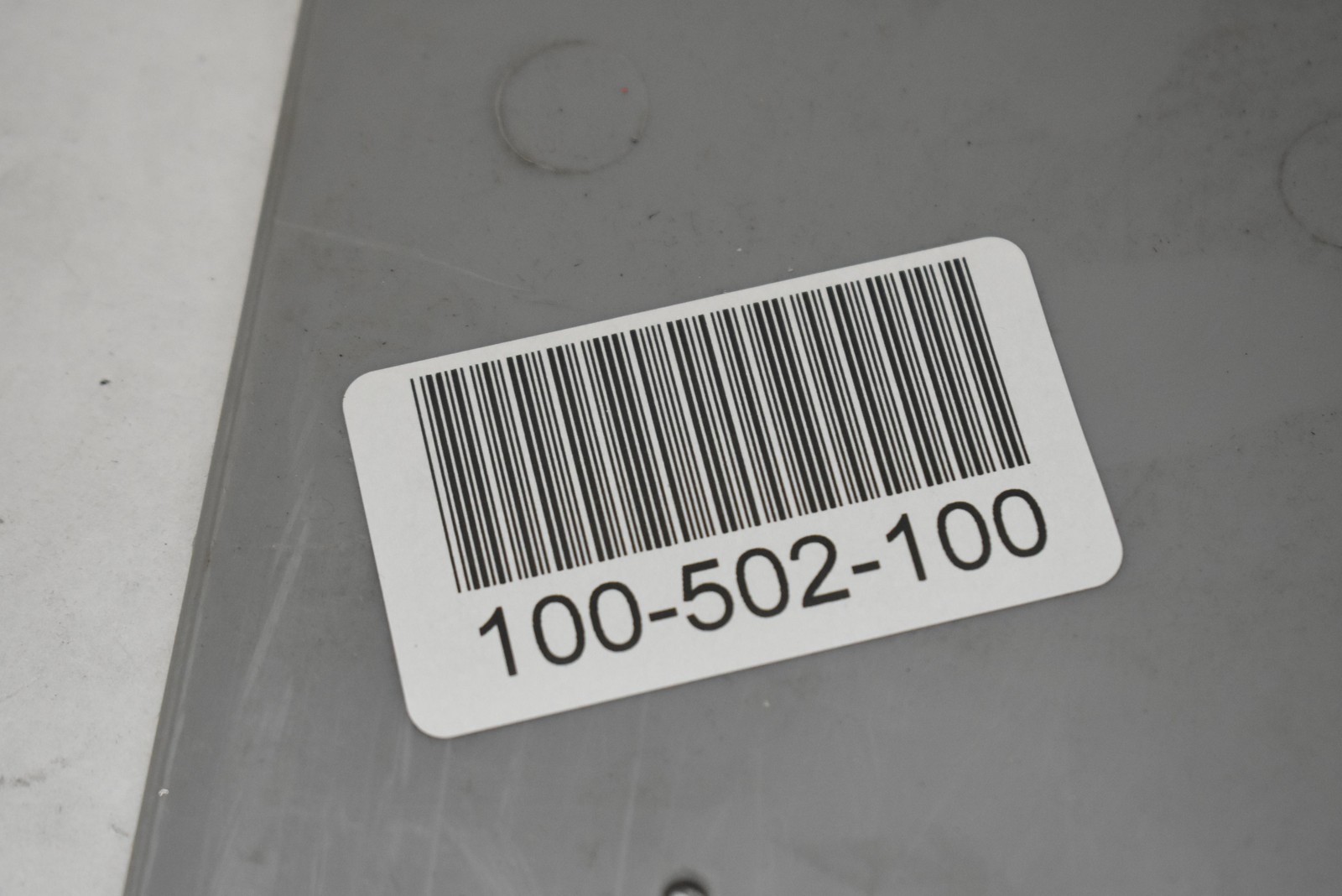 Quantum Storage Systems DS93120 Gray Plastic Slotted Divider Panel Plate