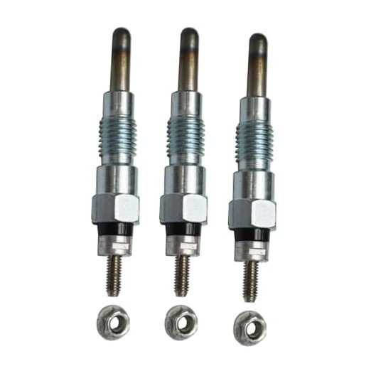 15261-65510 15694-65510 15694-65512 Glow Plugs 3PCS for Kubota D600 D750 D850