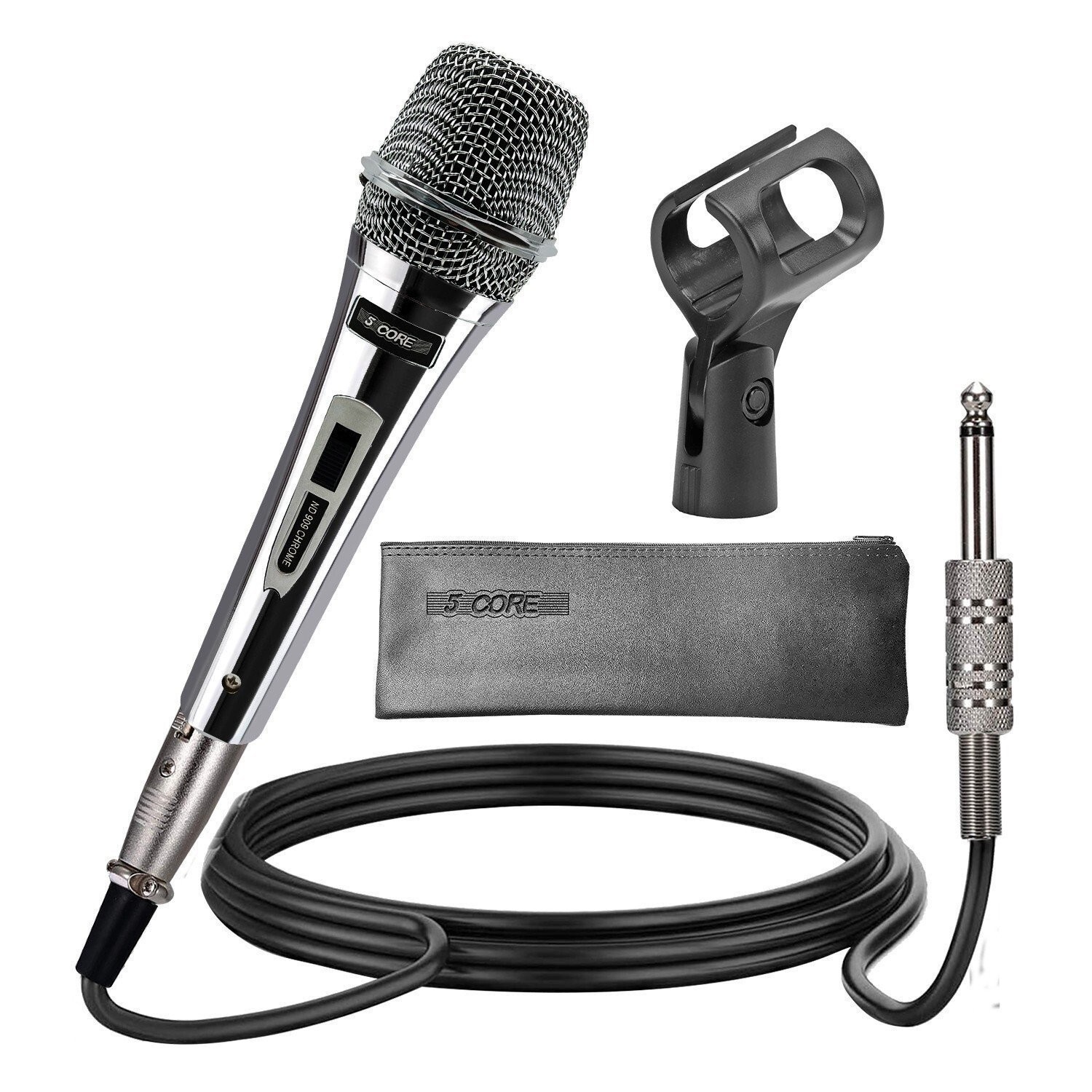 5Core Metal Professional Wired Handheld Mic Karaoke Dynamic Microphone w XLR