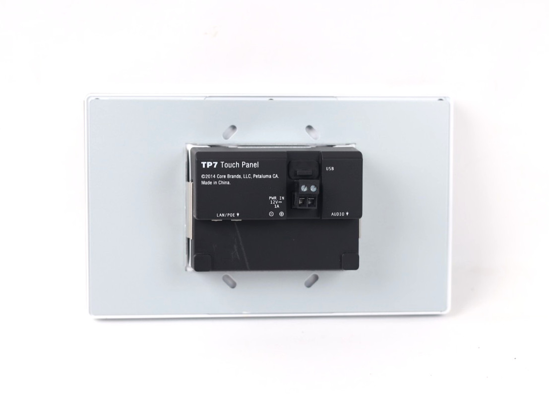 Elan TP7 7'' Touch Panel In Wall Touch Panel (White) MINT u825