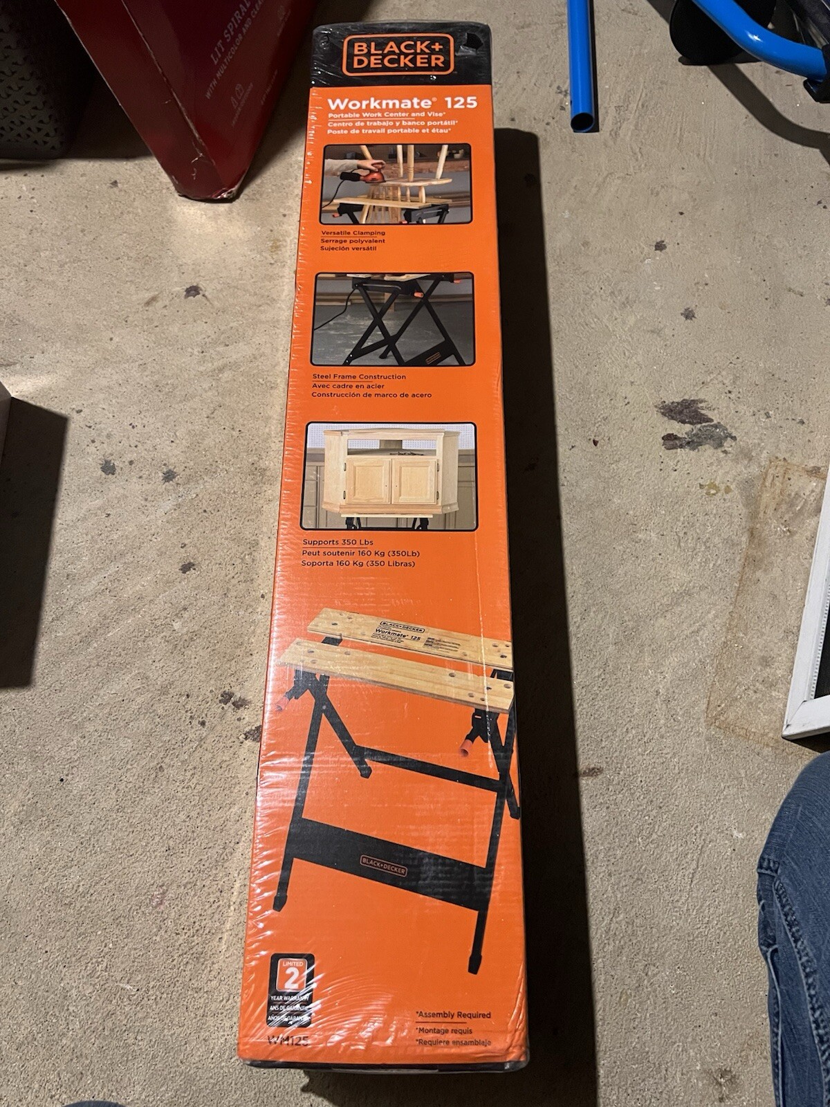 Black And Decker Workmate 125 Portable Work Center And Vise. BNIB!