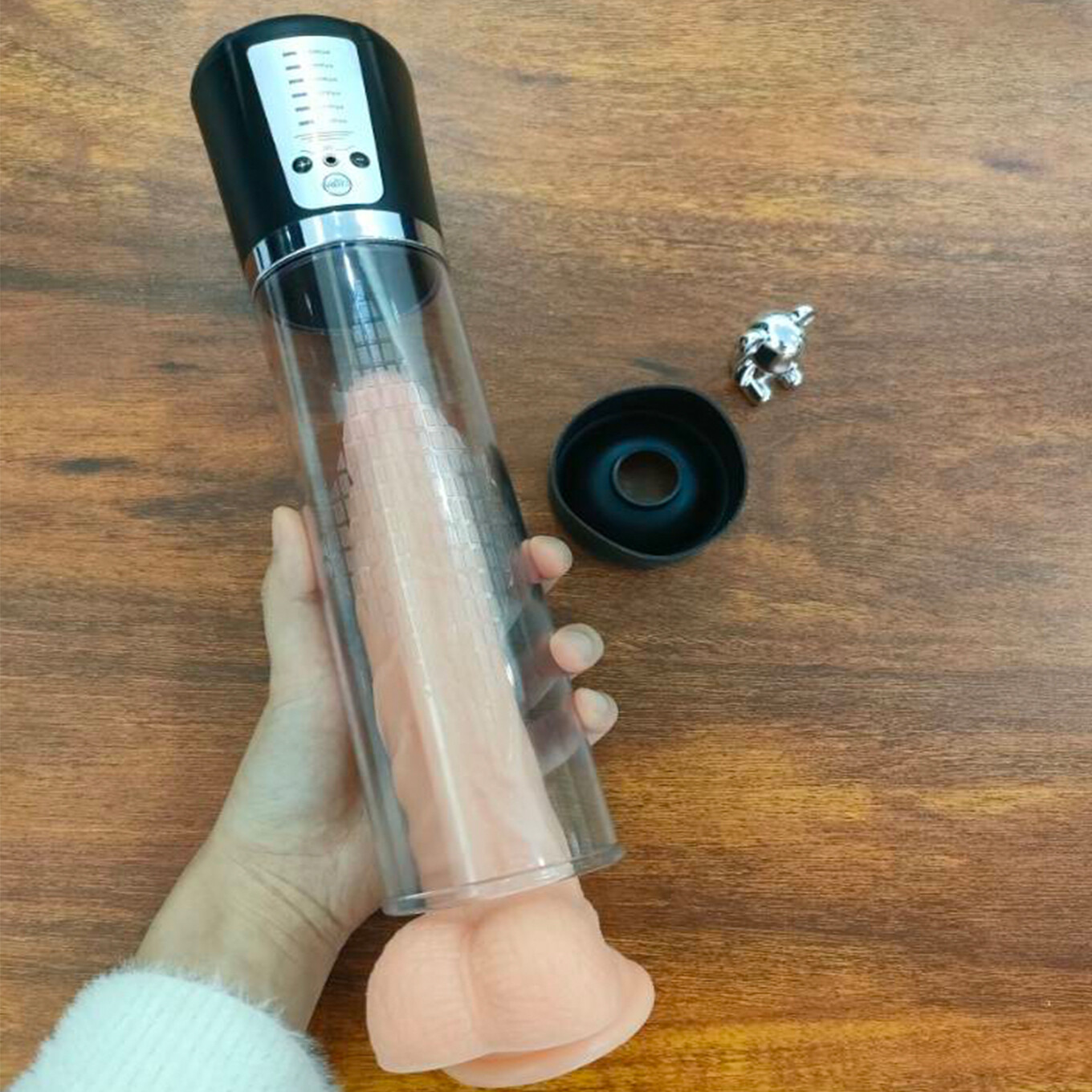 BDSM Penis Pump Vacuum Men Enlarger Male Big Thick Growth Faster Enhancement US