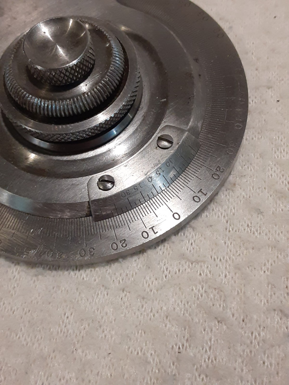 Vintage Starrett Bevel Protractor #359 Pat 1921