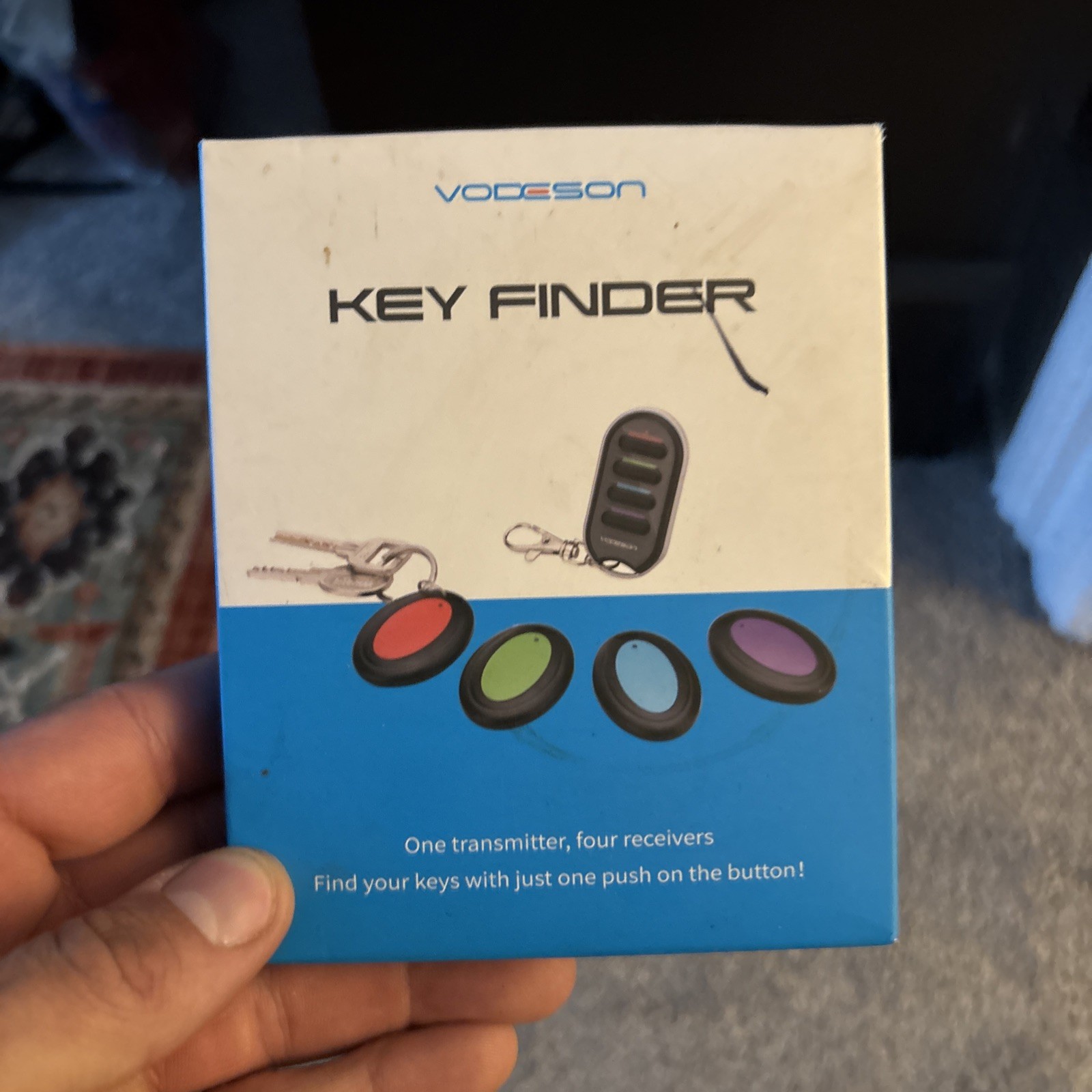 Key Finder: Transmitter With 4 Receivers - New