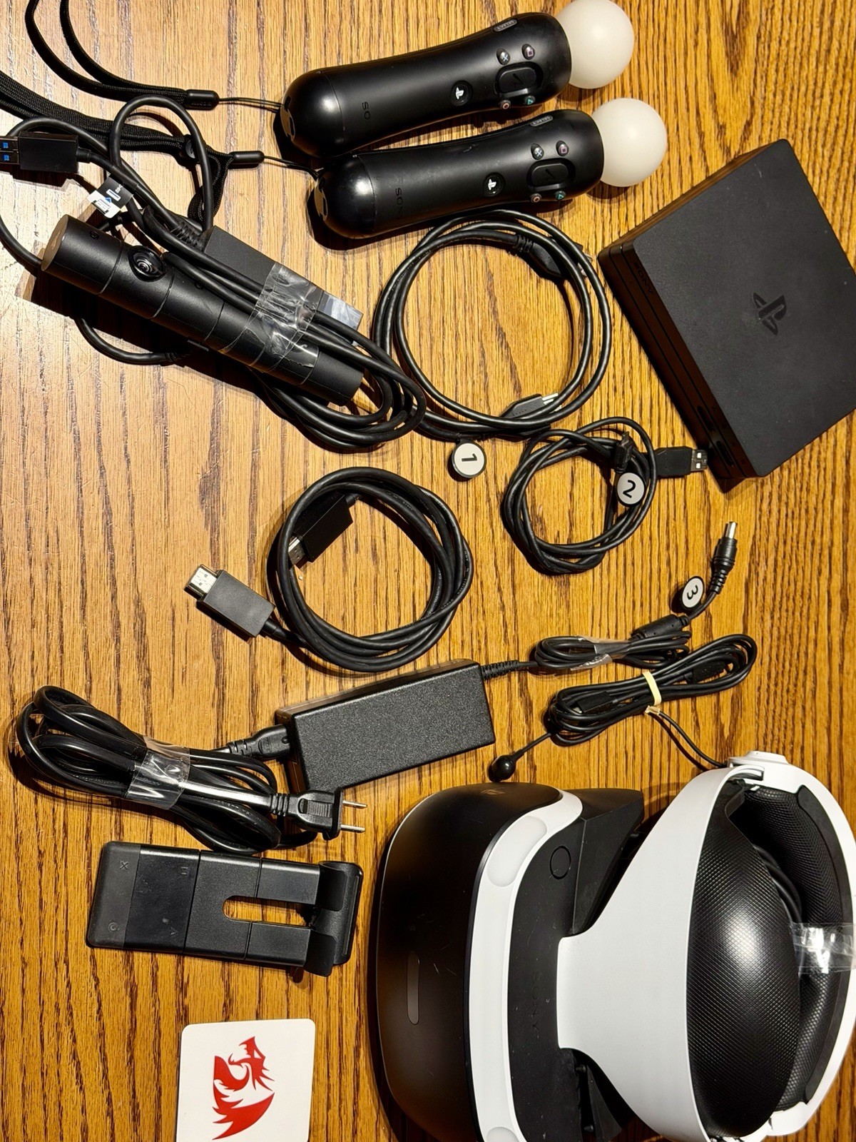Sony PlayStation VR Headset Starter Pack -PSVR Version 2 W/Station+Cords+Camera