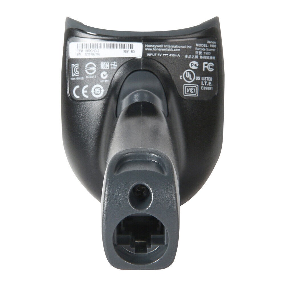 Honeywell Xenon 1900GHD-2USB High-Density Handheld 2D USB Barcode Scanner +Cable