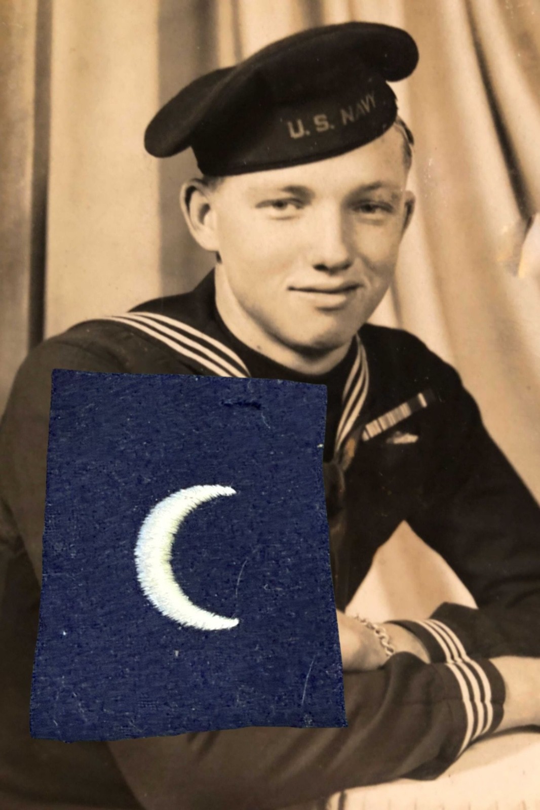 WWII USN Navy COMMISSARY SHIP'S COOK BAKER Dress Blue Specialty Mark