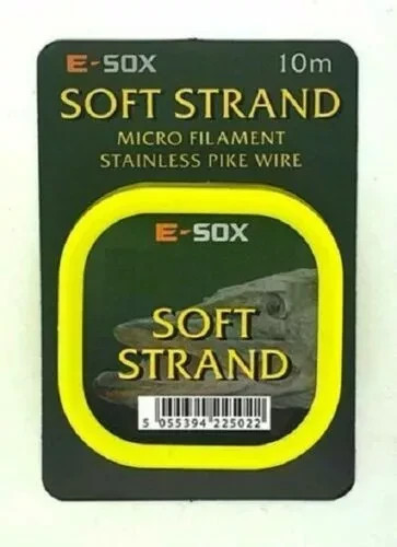 Drennan ESOX Soft Strand Pike Trace Wire - All Breaking Strains