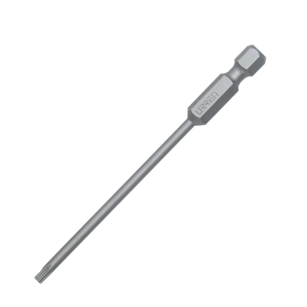 Urrea 16340 Industrial-Duty 1/4" Hex Power Drive Torx Bit, T40, Length 3-1/2"