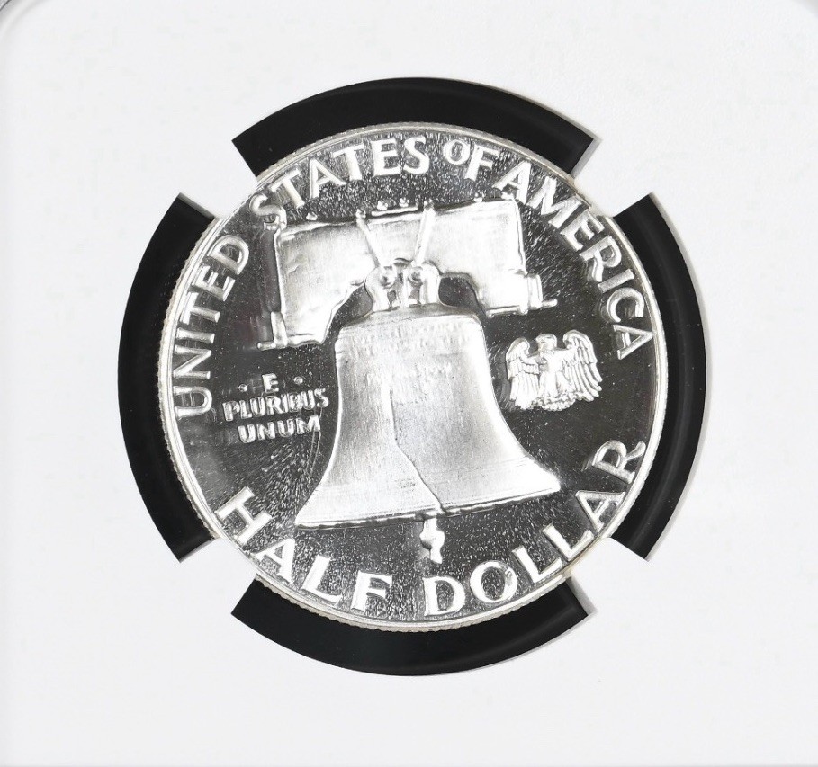 1961 Franklin Half Dollar, NGC PF 68 CAMEO, PR68CAM