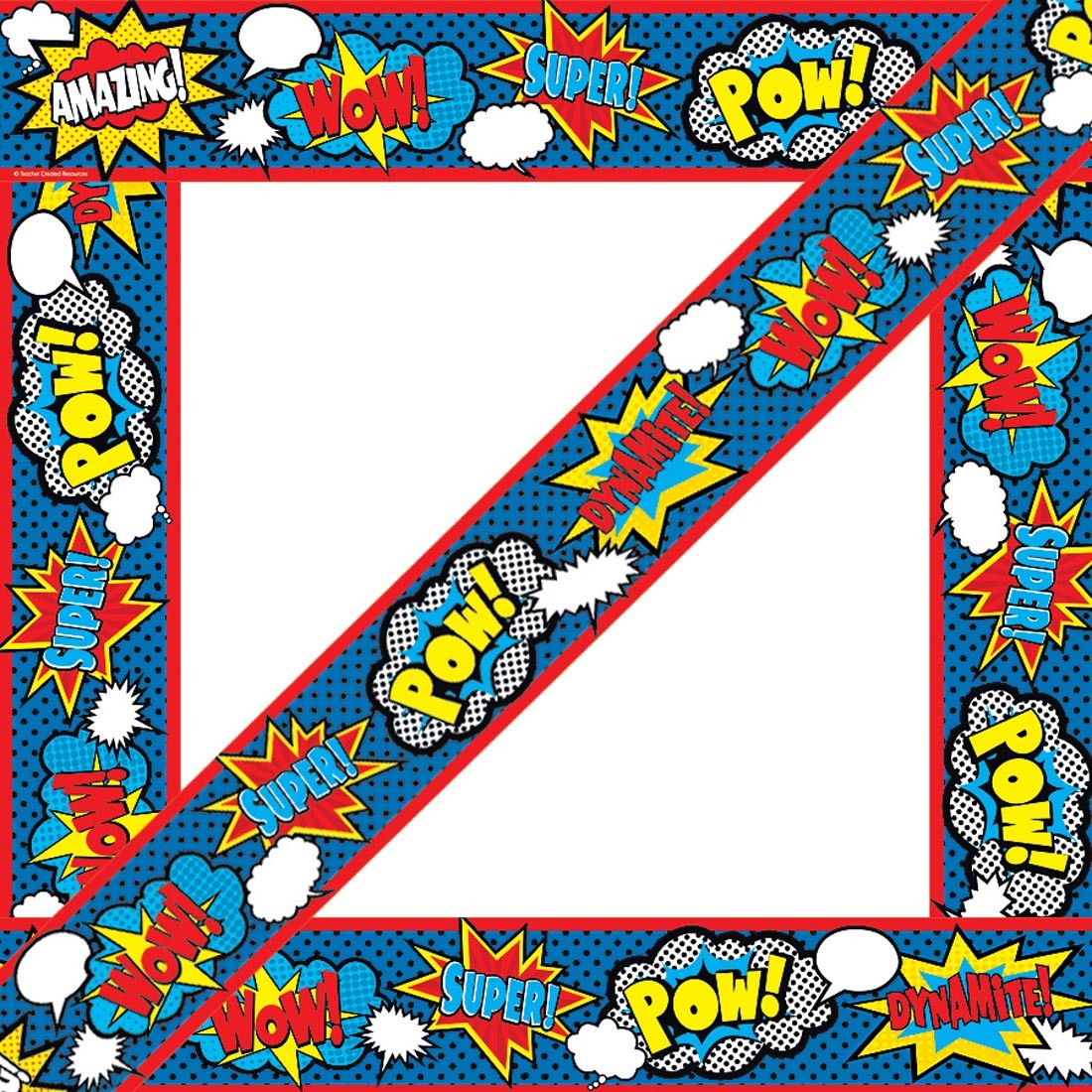 Superhero Straight Border Trim by Teacher Created Resources
