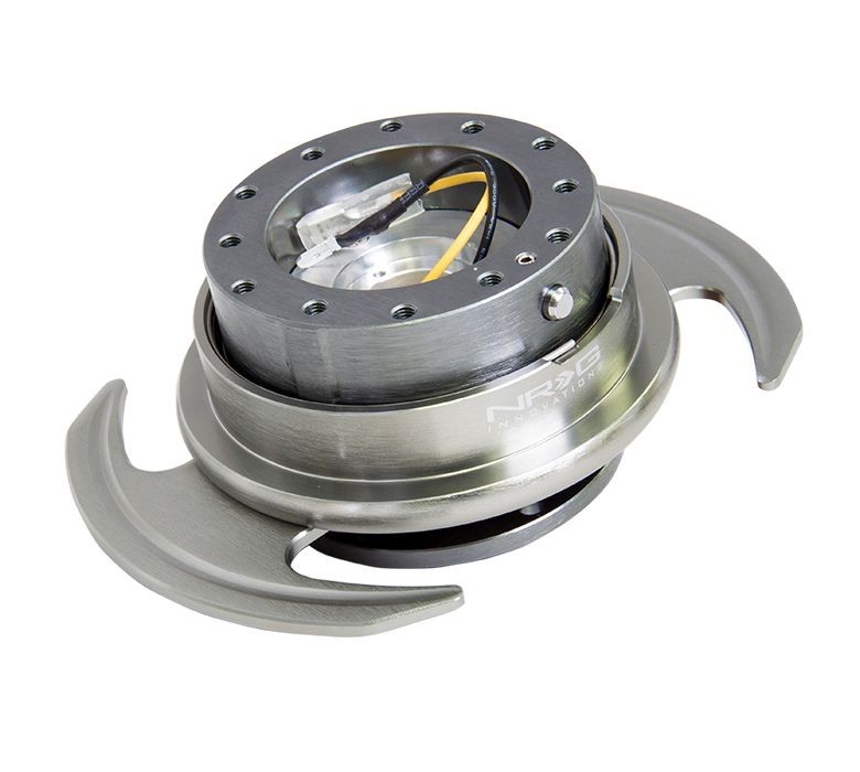 NRG for Quick Release Kit Gen 3.0 - Gunmetal Body / Gunmetal Ring w/Handles