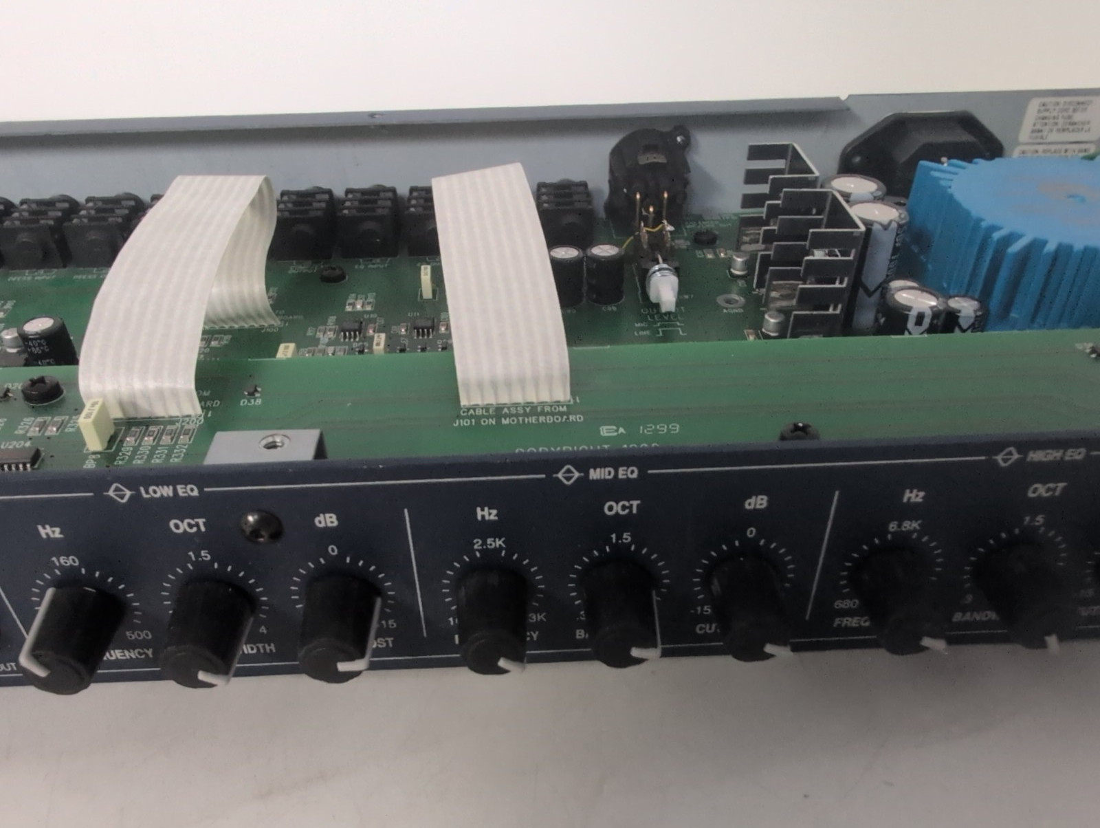 Symetrix 528E Voice Processor-Missing Top Cover