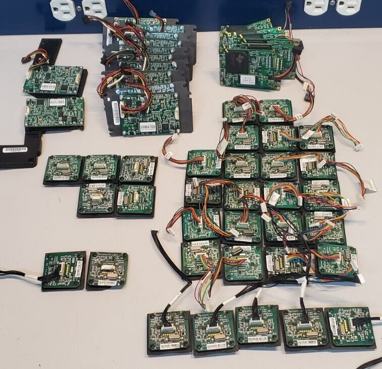 LOT OF 54 Kronos Intouch 9000 Touch I.D. PARTS