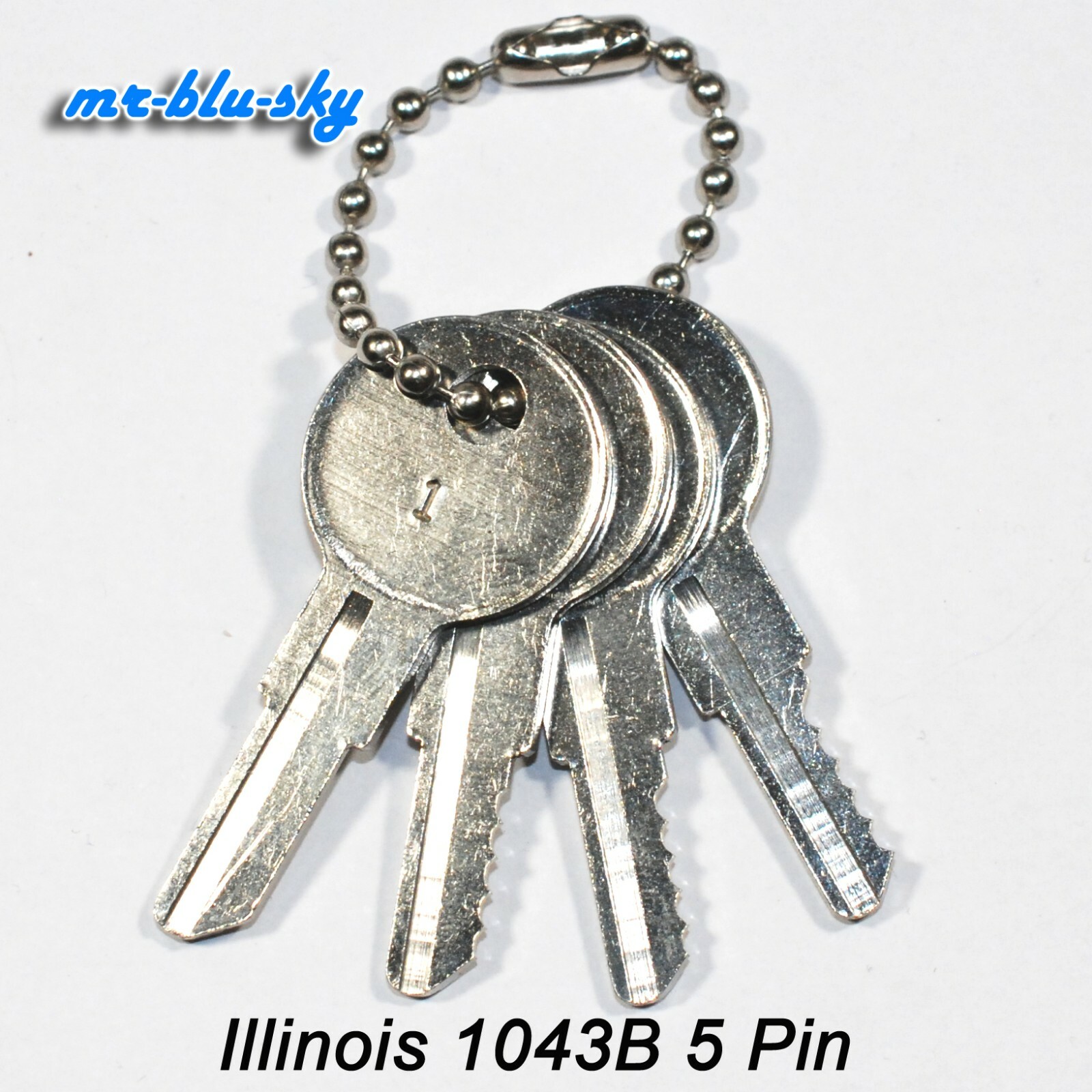 🔑 Illinois / Timberline 1043B Space and Depth Keys ~ DSD#044, C29