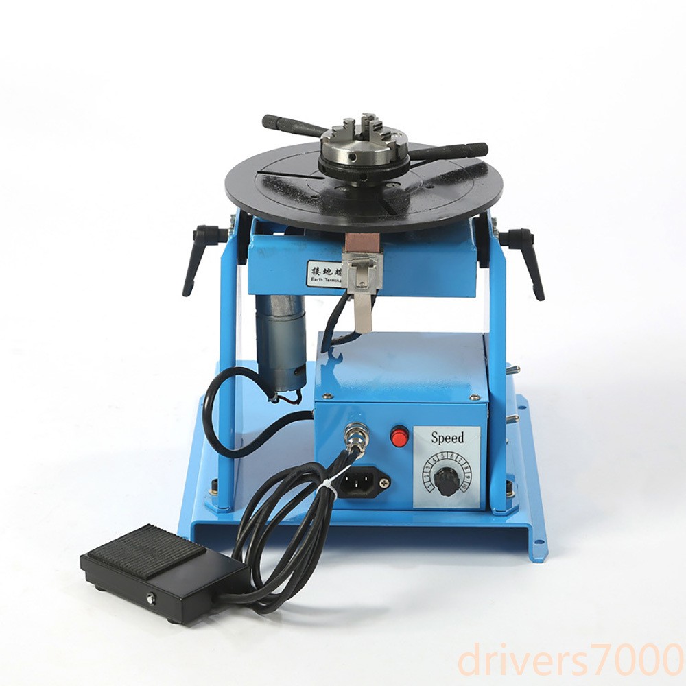 Rotary Welding Positioner 10KG Turntable Table Welder Positioning Machine
