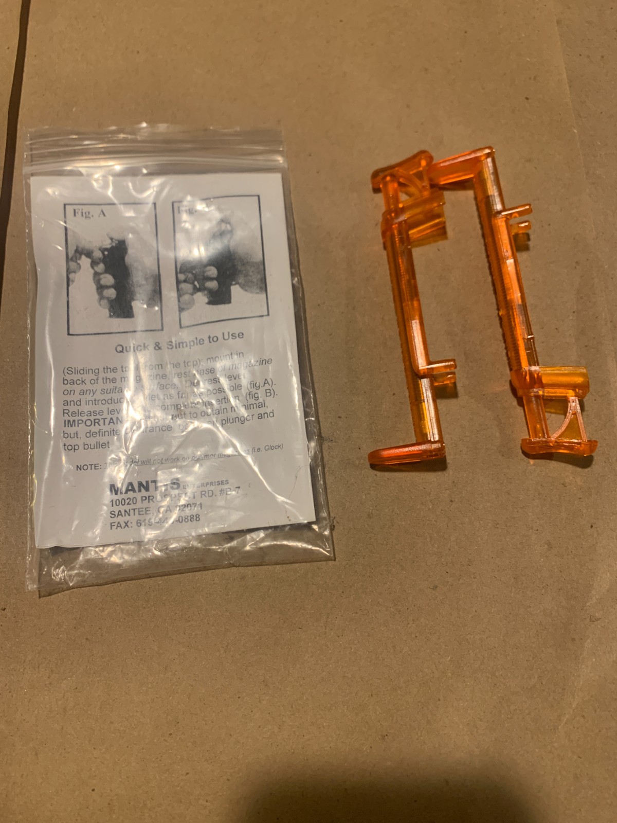 Mantis Universal Mag Loading Tool 2 Pack for Single & Double Stack Steel Mags
